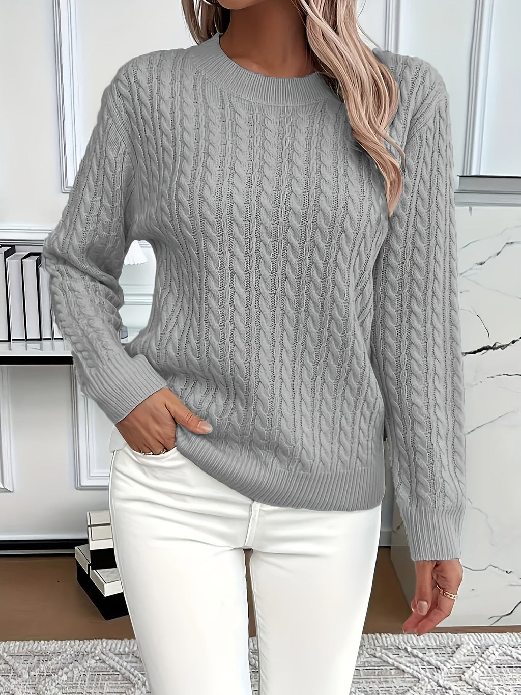 Tahlira - Maglione Casual Elegante