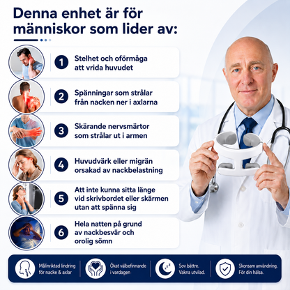 Nektiva™ – Avkoppling för nacke och axlar