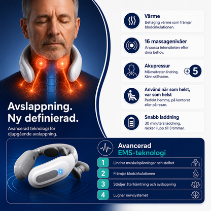 Nektiva™ – Avkoppling för nacke och axlar