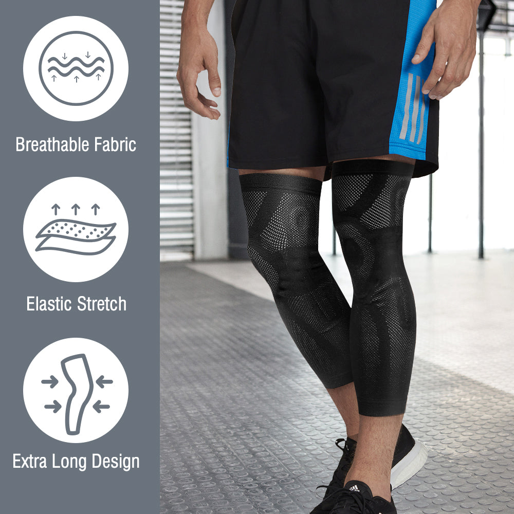 Fivali Kompressionsknäskydd för fotboll 2-pack FKR05