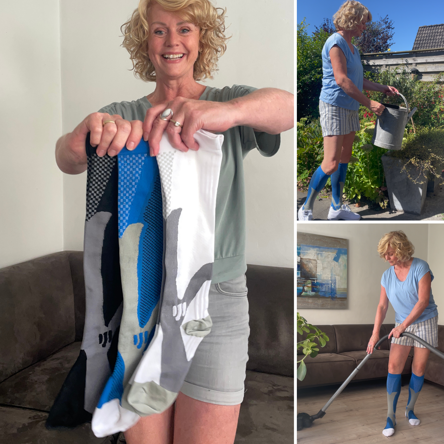 Minaza™ – Kompressionsstrumpor för lindring