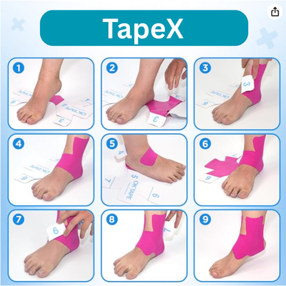 TAPEX™ – Kinesiotape för din fotled