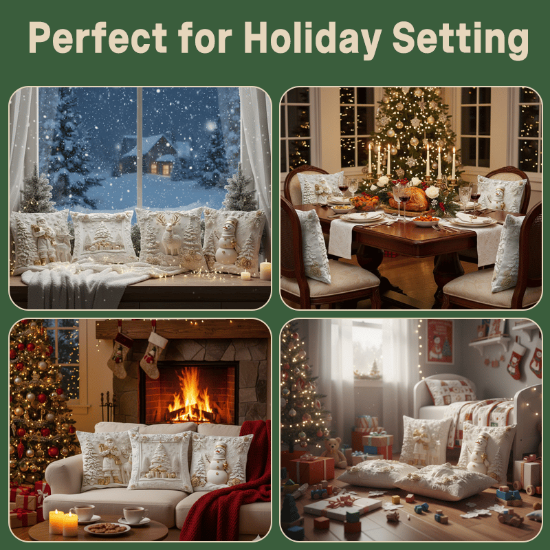 Jeslynn - Fodere per Cuscini Natalizi