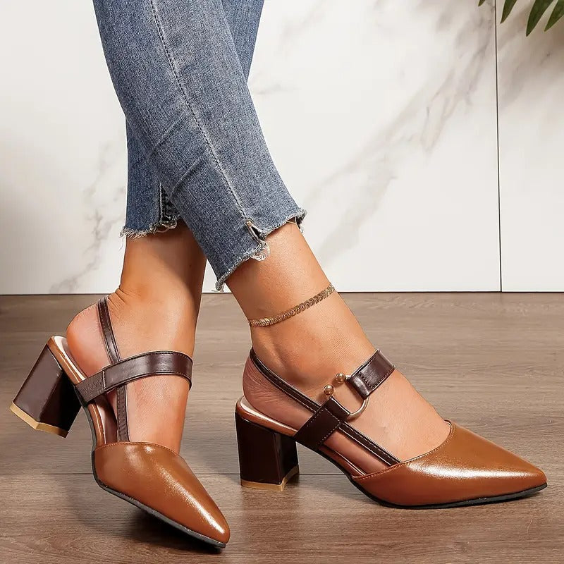 Valestrae - Scarpe con Tacco Casual Eleganti